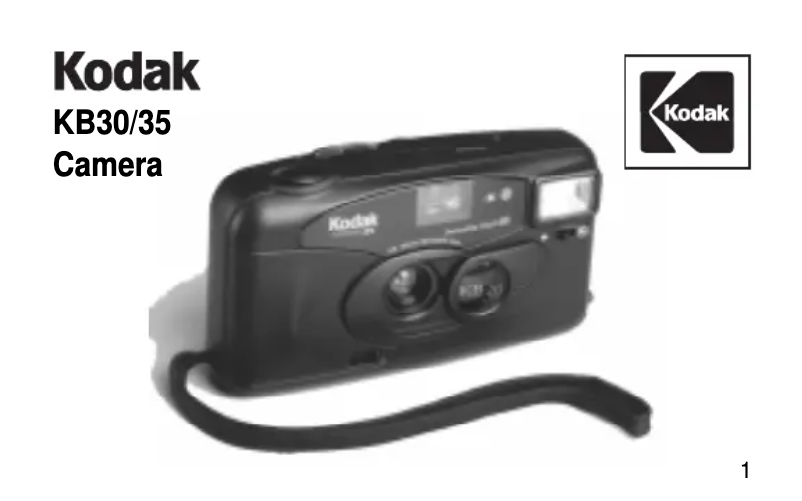 Image de la première page du manuel de l'appareil KB35