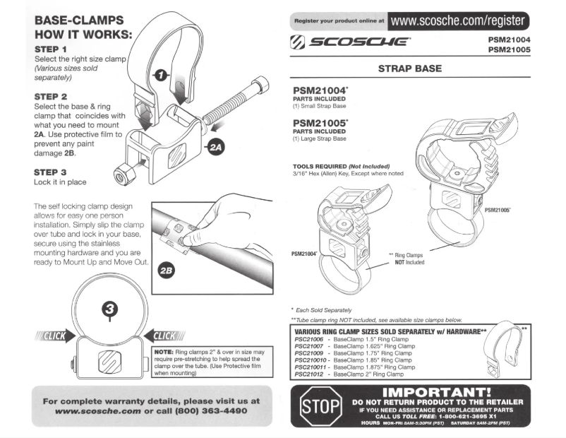 Image de la première page du manuel de l'appareil PSM21004