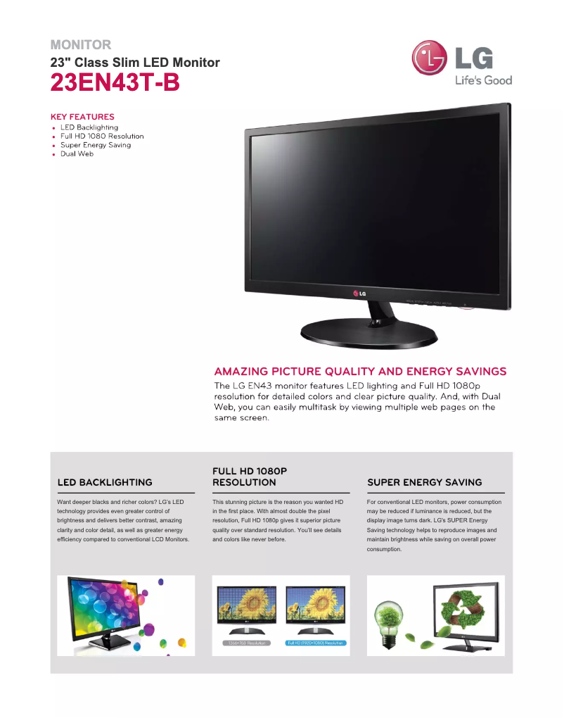 Image de la première page du manuel de l'appareil 23EN43T-B