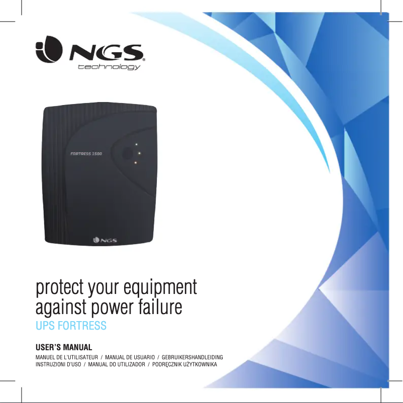 Página 1 del manual Manual de usuario NGS Fortress 2000 V2