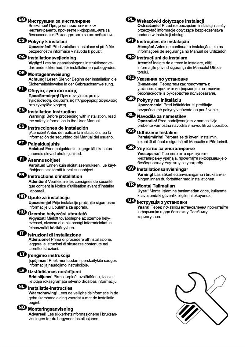 Page n°1 - Manuel utilisateur Smeg S8C124DE