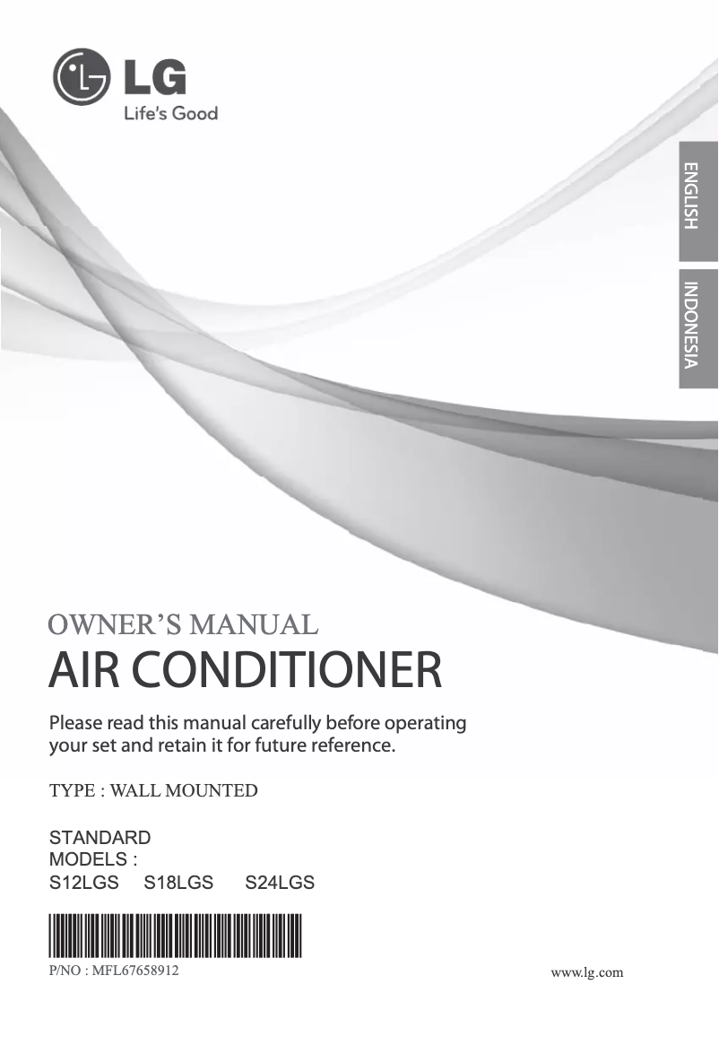 Page 1 de la notice Manuel utilisateur LG SN24S