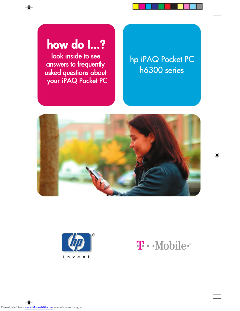 Image de la première page du manuel de l'appareil iPAQ h6365