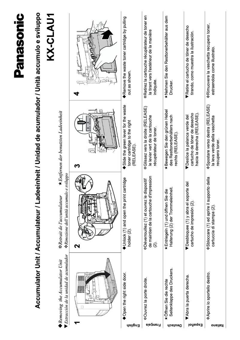 Page n°1 - Manuel utilisateur Panasonic KX-CLAU1