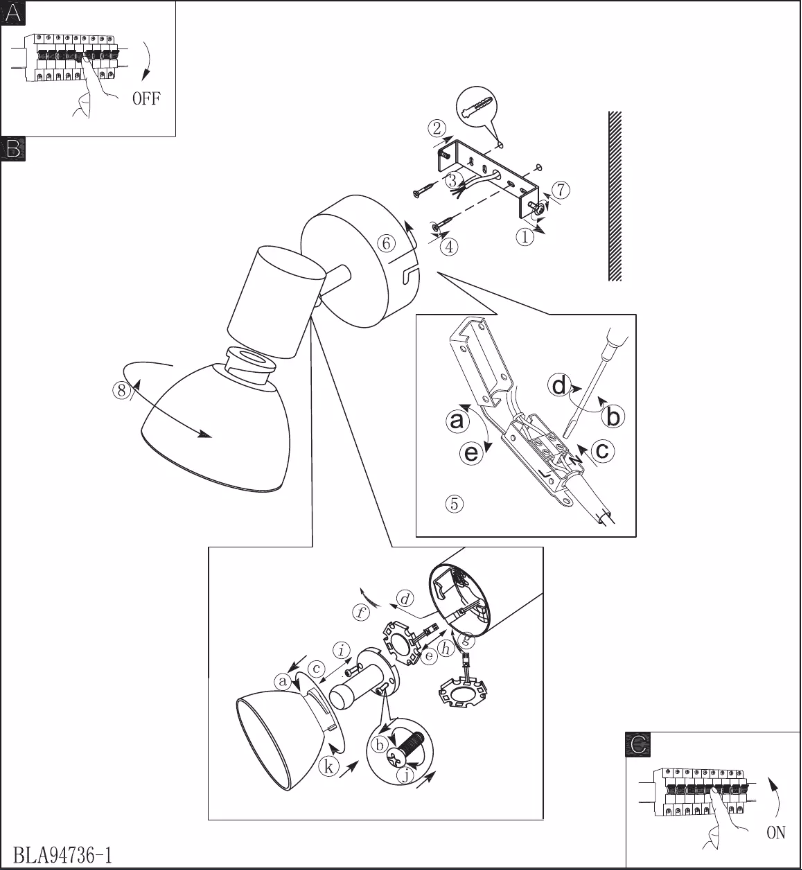 Page n°1 - Manuel utilisateur Eglo Glossy 2