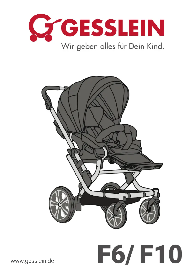 Page n°1 - Manuel utilisateur Gesslein F10