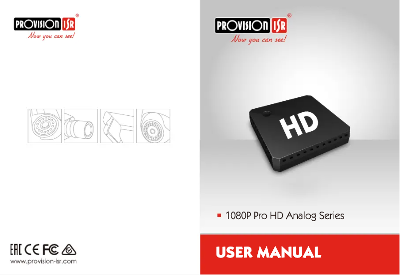 Page 1 de la notice Manuel utilisateur Provision-ISR I4-320A-VF
