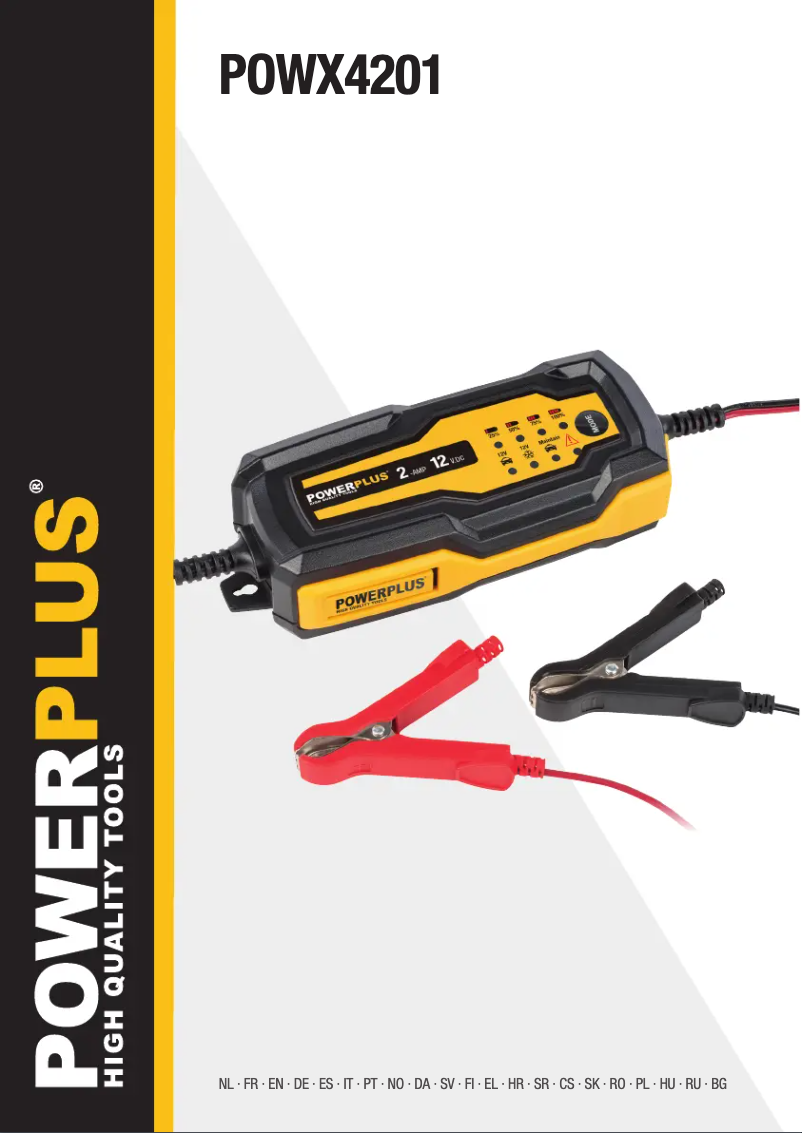 Página 1 del manual Manual de usuario PowerPlus POWX4201