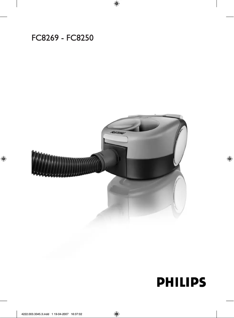 Image de la première page du manuel de l'appareil FC8264