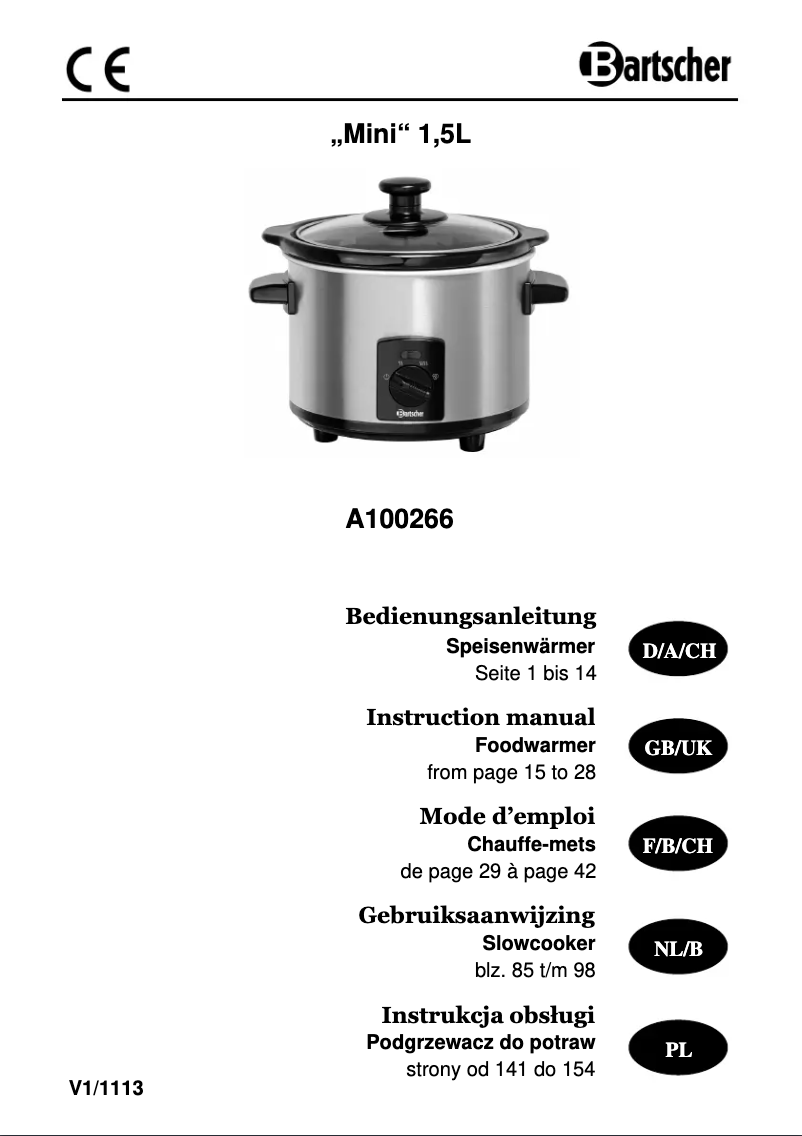 Image de la première page du manuel de l'appareil 900005