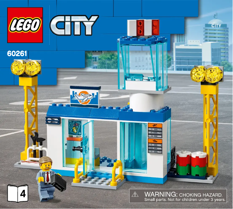 Page 1 de la notice Manuel utilisateur Lego City 60261