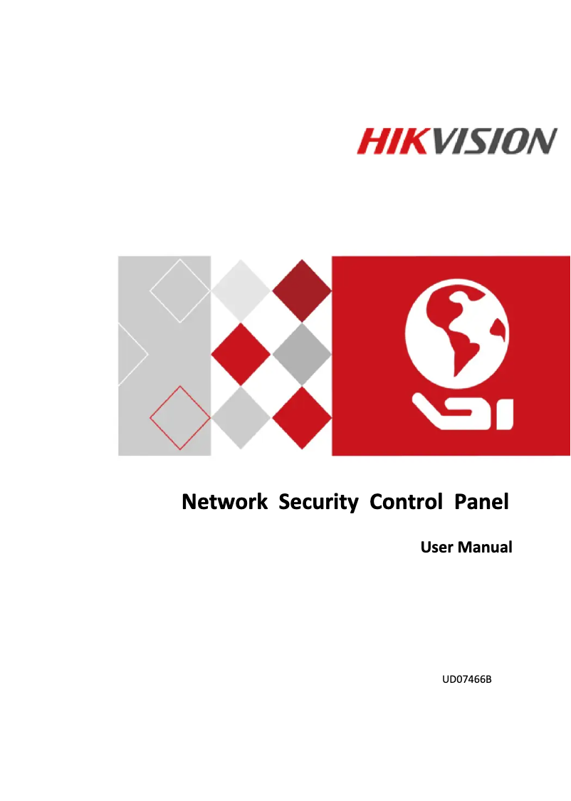 Page 1 de la notice Manuel utilisateur Hikvision DS-19A08-01BN
