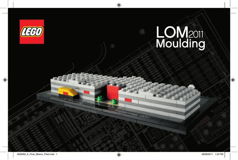 Page 1 de la notice Manuel utilisateur Lego LOM Moulding 2011