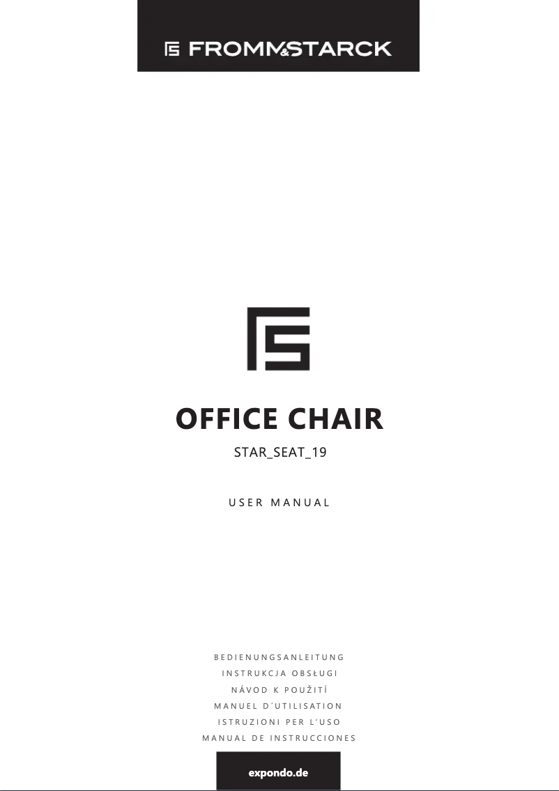 Page 1 de la notice Manuel utilisateur Fromm & Starck STAR_SEAT_19