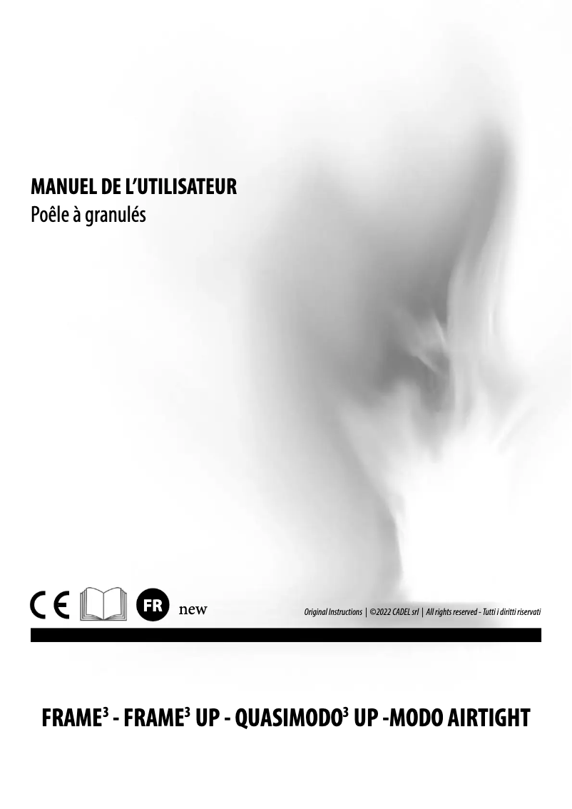 Page 1 de la notice Manuel utilisateur Cadel Quasimodo 9 Up