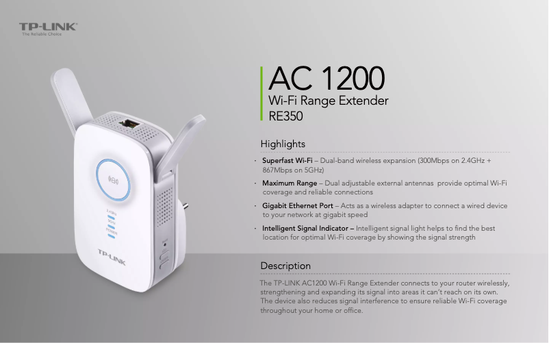 Image de la première page du manuel de l'appareil RE350