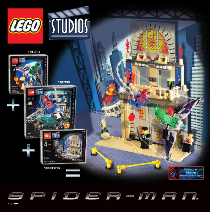 Page 1 de la notice Manuel utilisateur Lego SPIDERMAN EXPANSION PACK