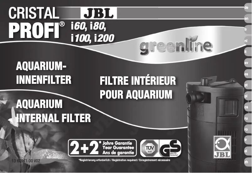 Page 1 de la notice Manuel utilisateur JBL CristalProfi i80