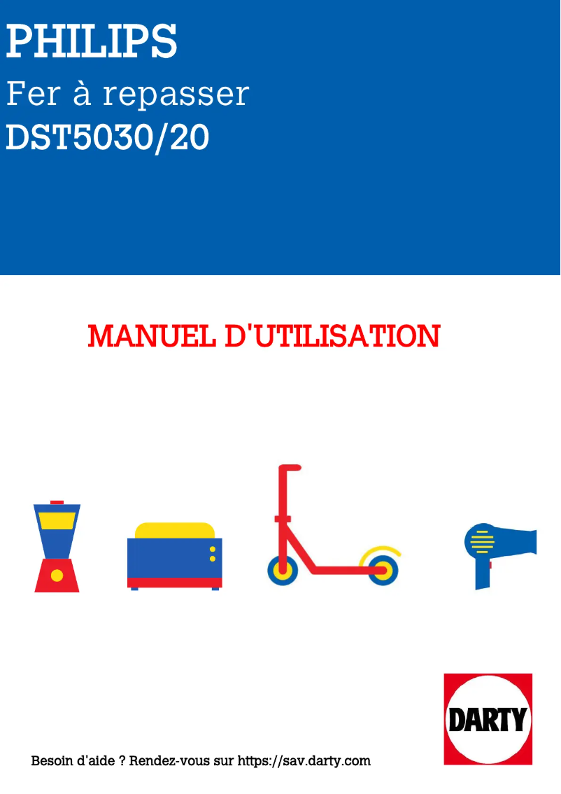 Image de la première page du manuel de l'appareil 5000 Series DST5030
