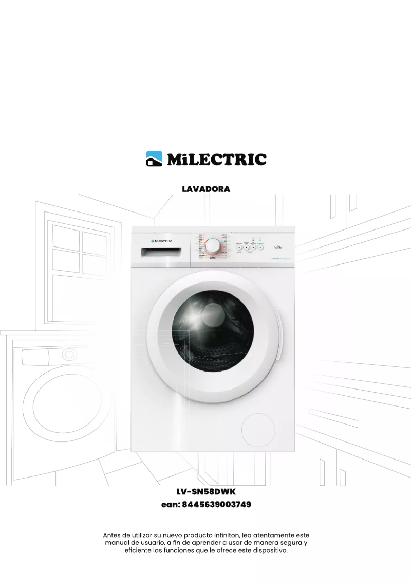 Page n°1 - Manuel utilisateur Milectric LV-SN58DWK