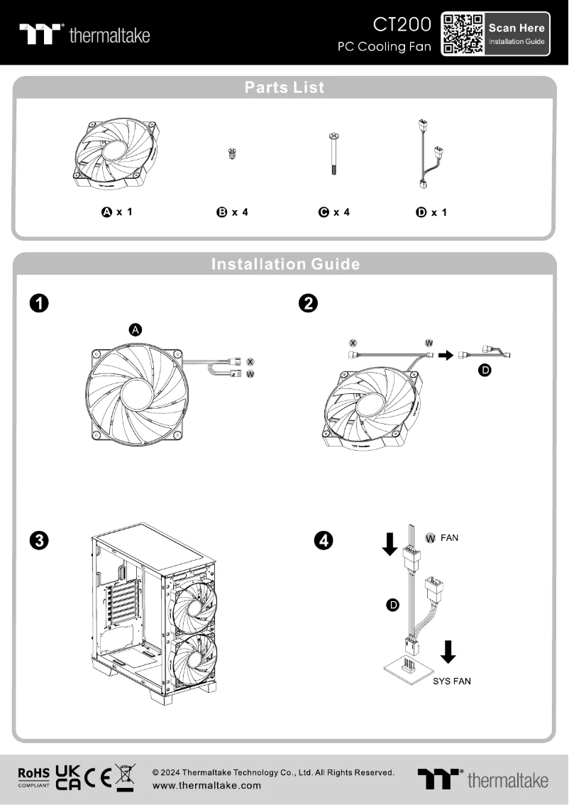 Imagen de la primera página del manual del dispositivo CT200