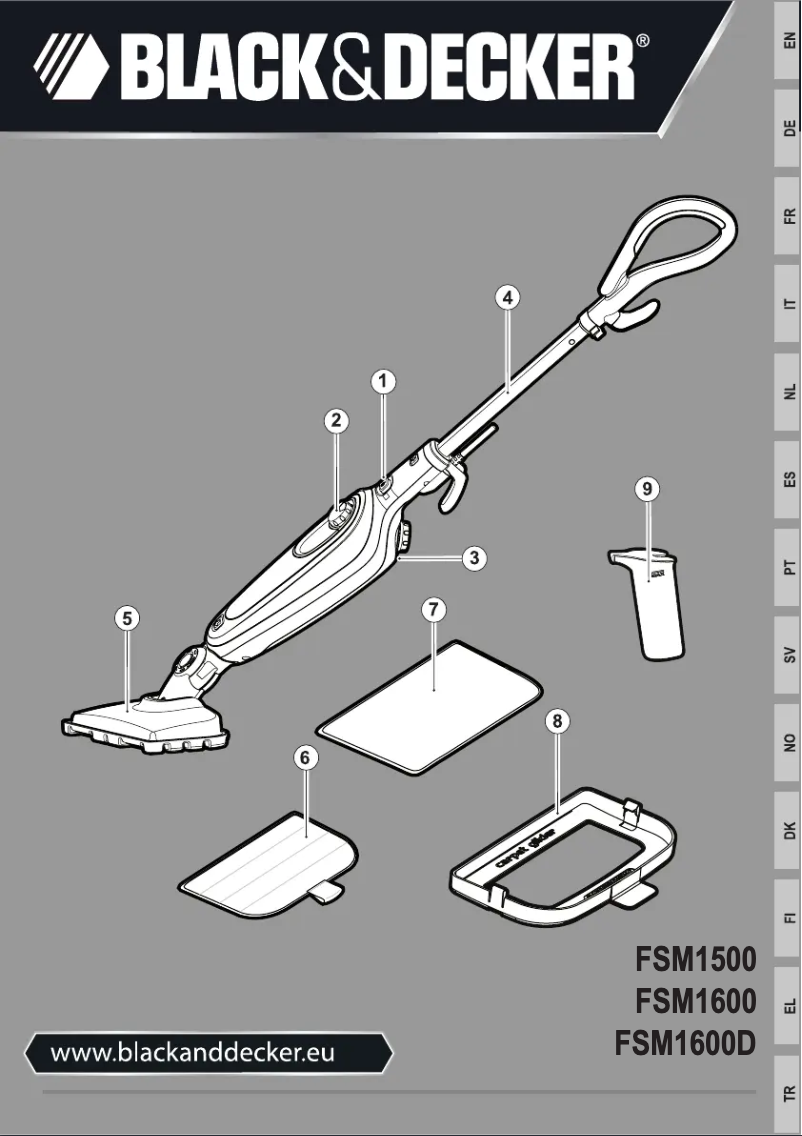 Imagen de la primera página del manual del dispositivo FSM1500