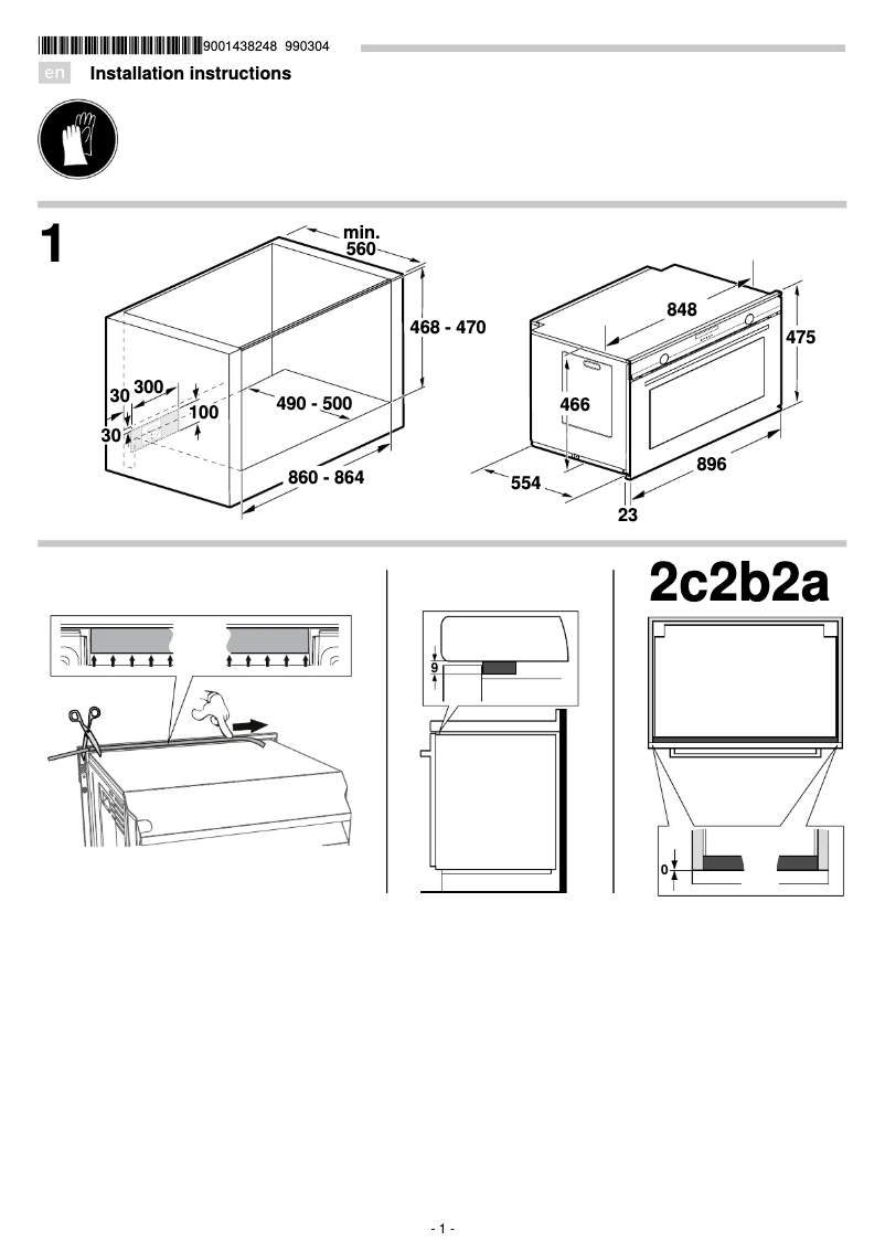 Page n°1 - Guide d'installation Siemens VB011CBR0M