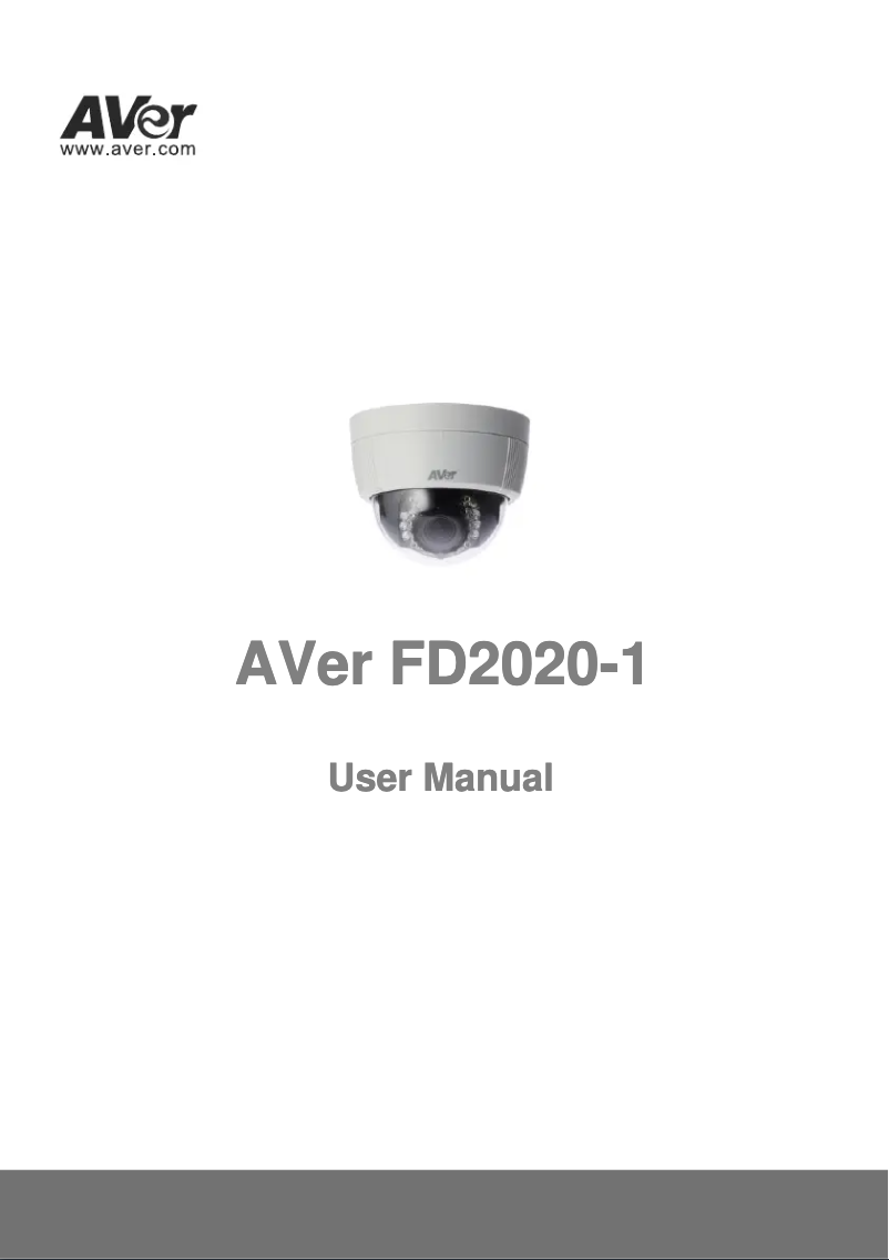 Image de la première page du manuel de l'appareil FD2020-1
