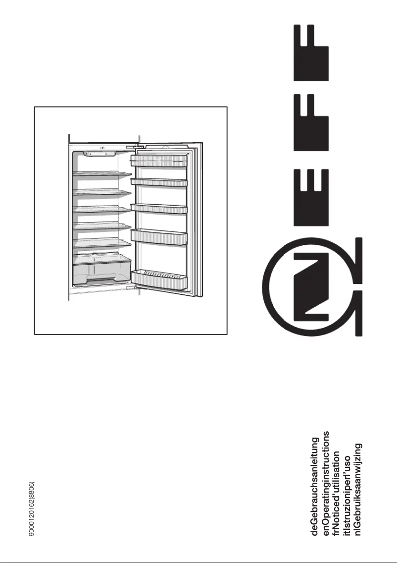 Page 1 de la notice Manuel utilisateur Neff K6624X7 KL 435A