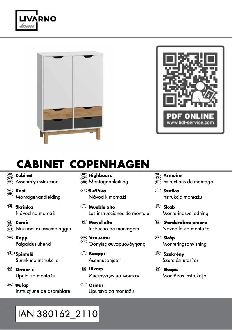 Image de la première page du manuel de l'appareil IAN 366961