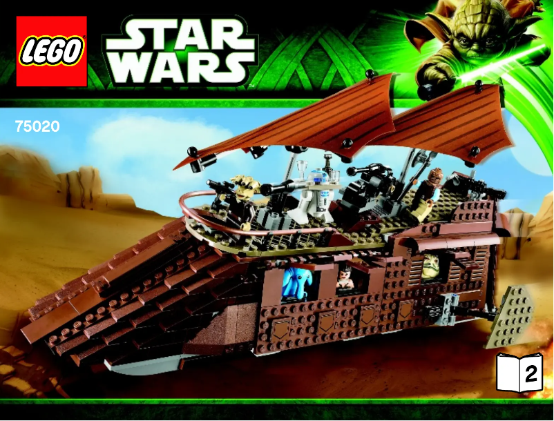 Page n°1 - Manuel utilisateur Lego Star Wars 75020