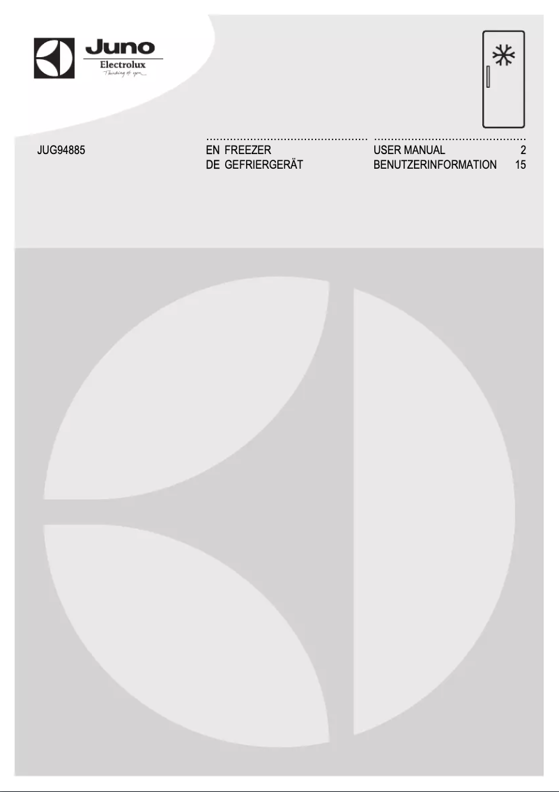 Image de la première page du manuel de l'appareil JUG94885