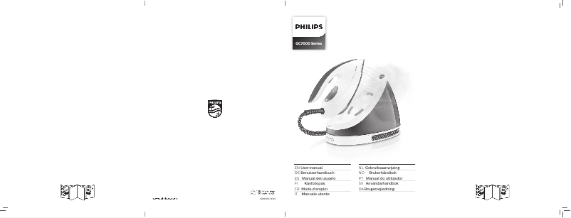 Page 1 de la notice Manuel utilisateur Philips PerfectCare Viva GC7051