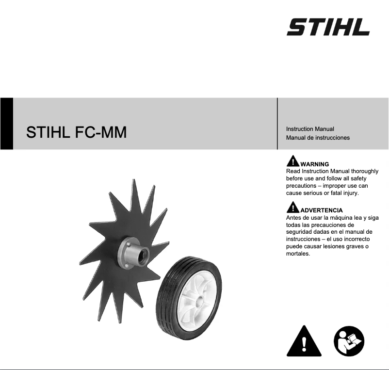 Page 1 de la notice Manuel utilisateur Stihl FC MM