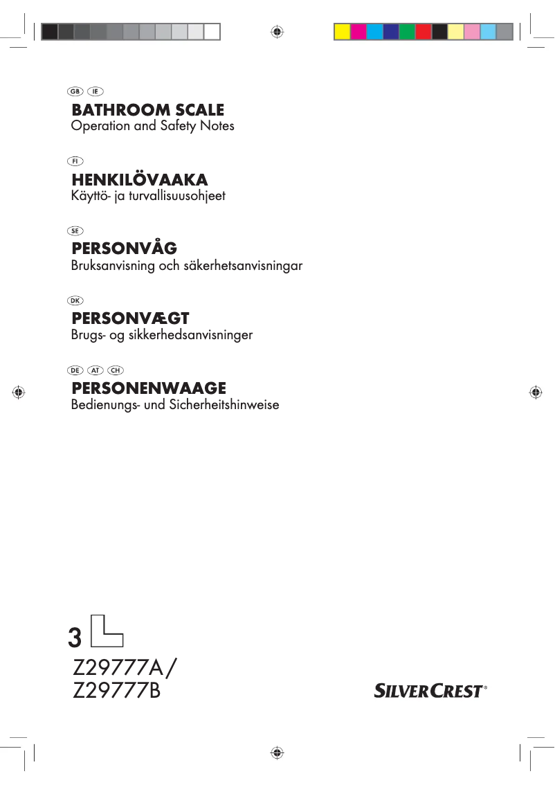 Page 1 de la notice Manuel utilisateur SilverCrest IAN 73055