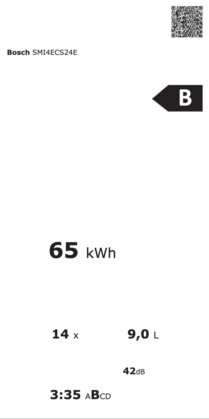 Page n°1 - Manuel utilisateur Bosch SMI4ECS24E