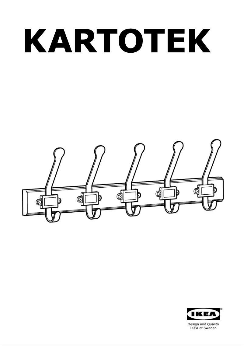 Image de la première page du manuel de l'appareil TOFTBYN