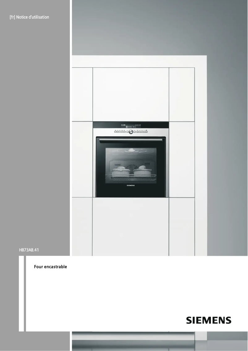 Page n°1 - Manuel utilisateur Siemens HB73AB541
