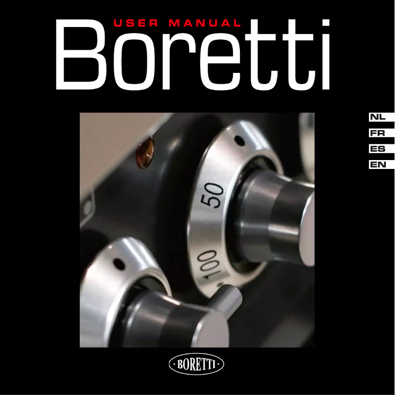 Page n°1 - Manuel utilisateur Boretti VQ 104 IX