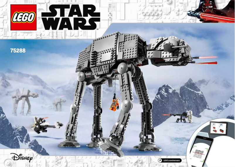 Page 1 de la notice Manuel utilisateur Lego Star Wars 75288
