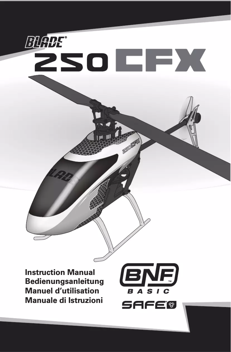 Image de la première page du manuel de l'appareil 250 CFX BNF Basic