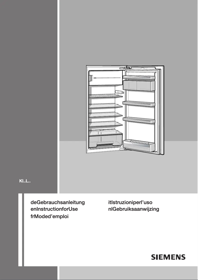 Page n°1 - Mode d'emploi Siemens KI18LA20