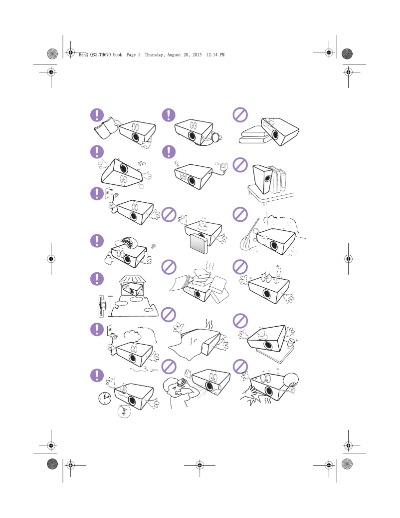 Image de la première page du manuel de l'appareil TH670
