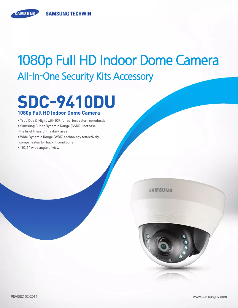 Image de la première page du manuel de l'appareil SDC-9410DU