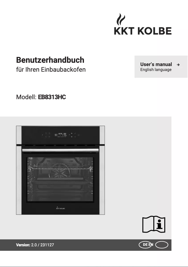 Page 1 de la notice Manuel utilisateur KKT Kolbe EB8313HC