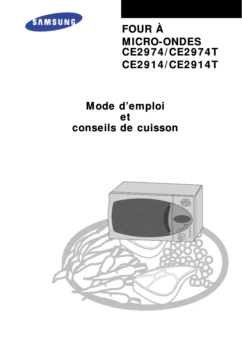 Image de la première page du manuel de l'appareil CE2914