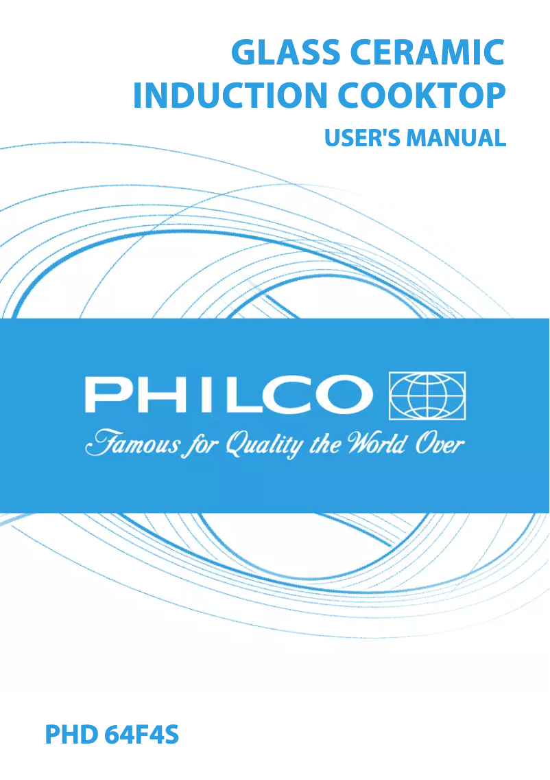 Page n°1 - Manuel utilisateur Philco PHD 64 F4S