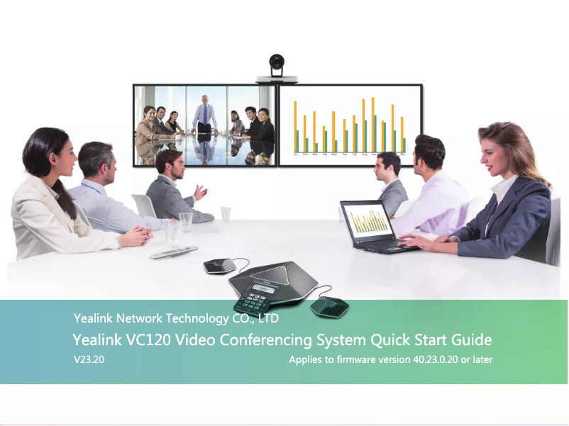 Image de la première page du manuel de l'appareil VC120