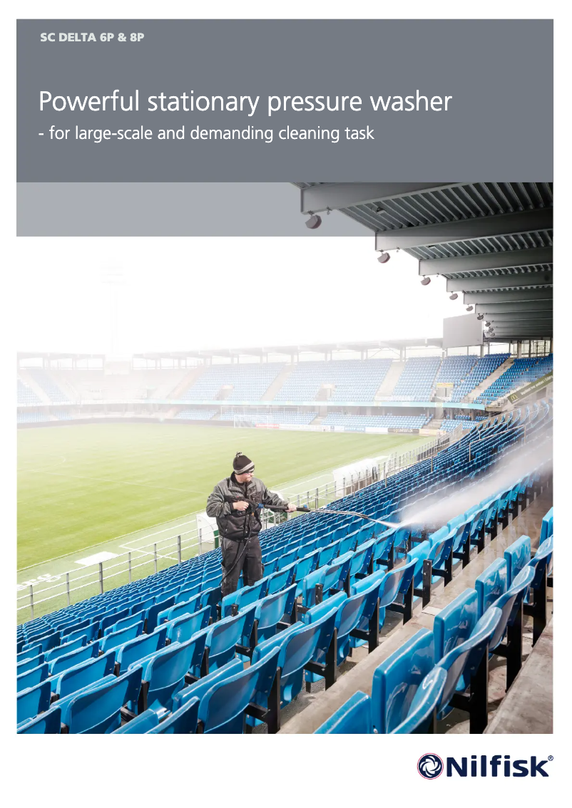 Página 1 del manual Folleto Nilfisk SC DELTA 8P