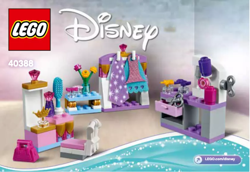 Page n°1 - Manuel utilisateur Lego Disney 40388